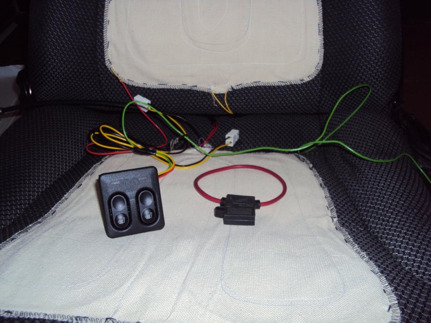 Подогрев сидений ВАЗ 2110