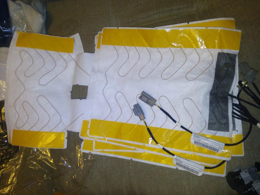 Подогрев сидений Логан 1