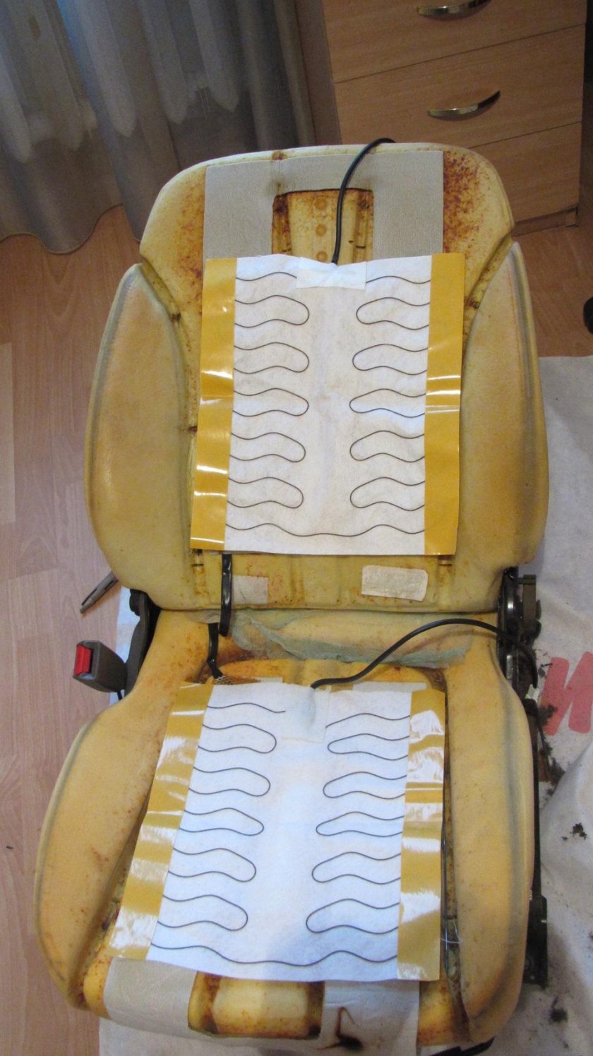 Элемент подогрева сиденья Mazda 3