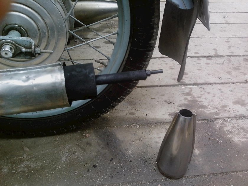 Глушитель ИЖ Планета 2