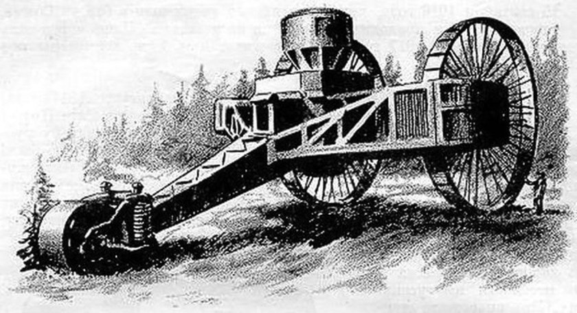 Танк Николая Лебеденко 1915