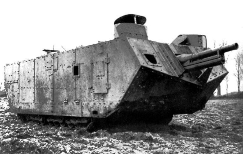 Танк Saint Chamond 1917