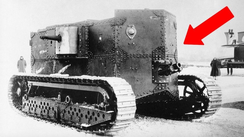 Первый американский танк Holt 1917