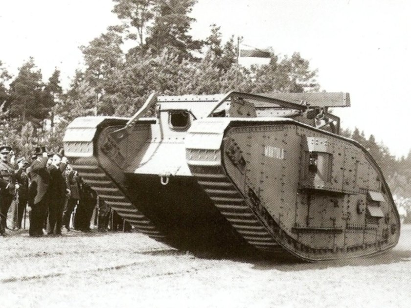 Танк Марк 5 в Архангельске