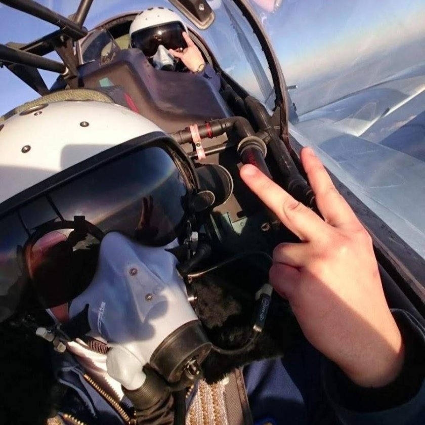 Селфи пилота ВКС