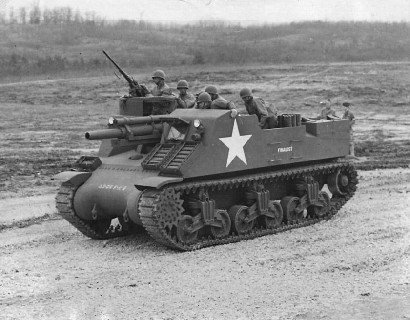 Танк м7 Priest 105mm HMC