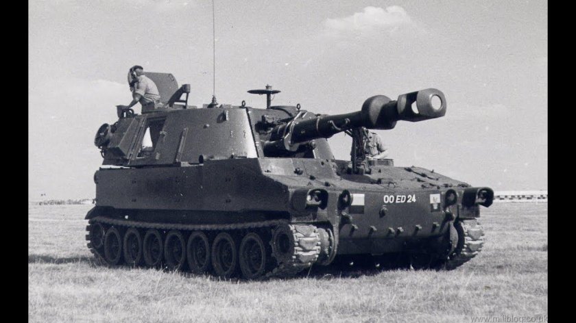 Самоходные гаубицы м109