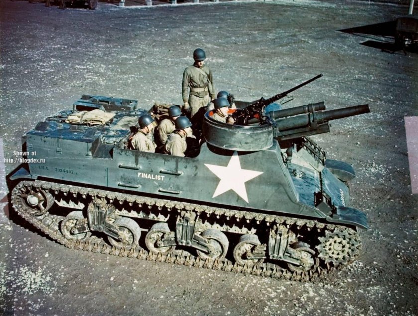 105-Мм самохо́дная га́убица m7