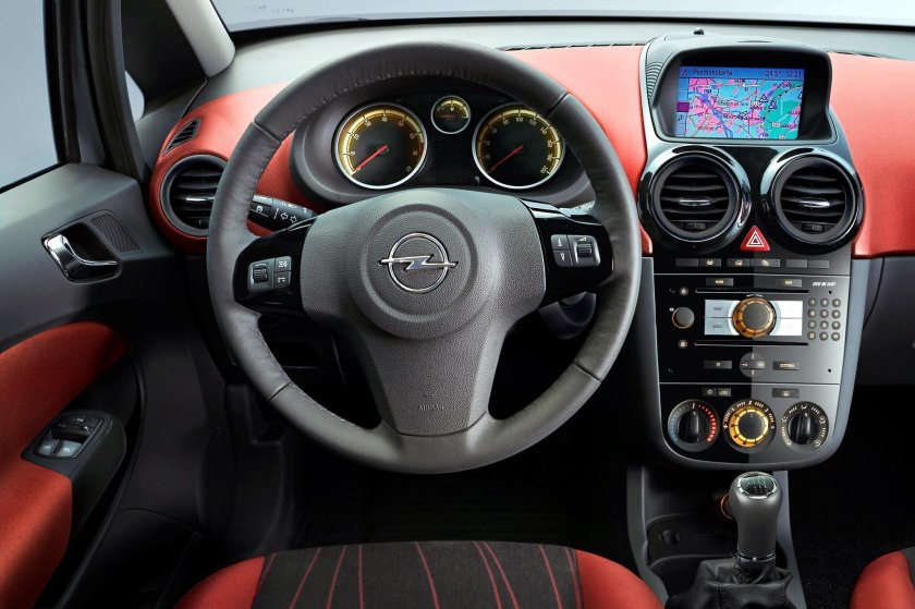 Opel Corsa 2008 салон