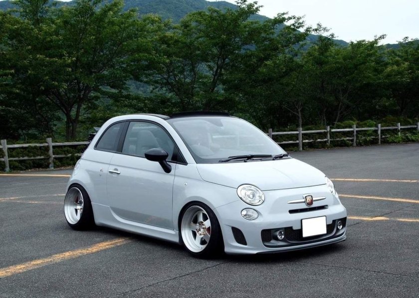 Fiat 500 stance