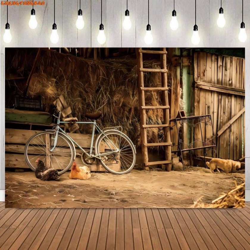 Сарай с сеном