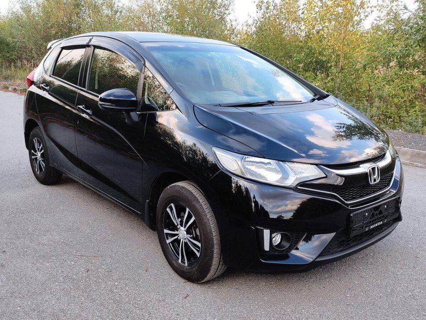 Honda Fit 2017 черный