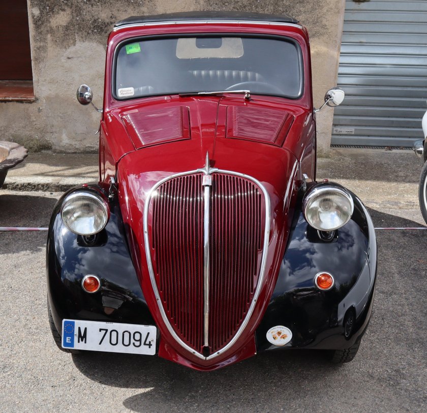 Довоенный НСУ Фиат 500 Тополино кабриолет