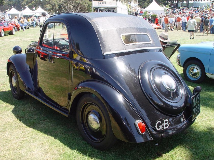 Фиат 500 Тополино Бич рейсер