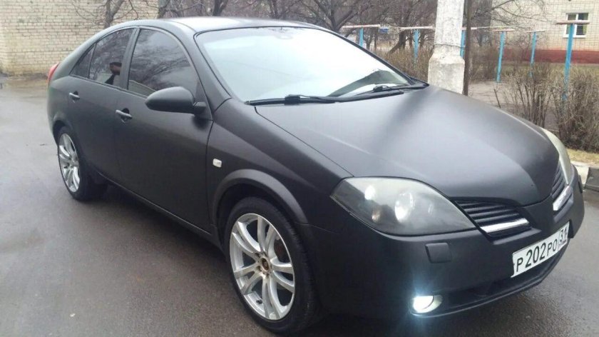 Nissan primera черный цвет