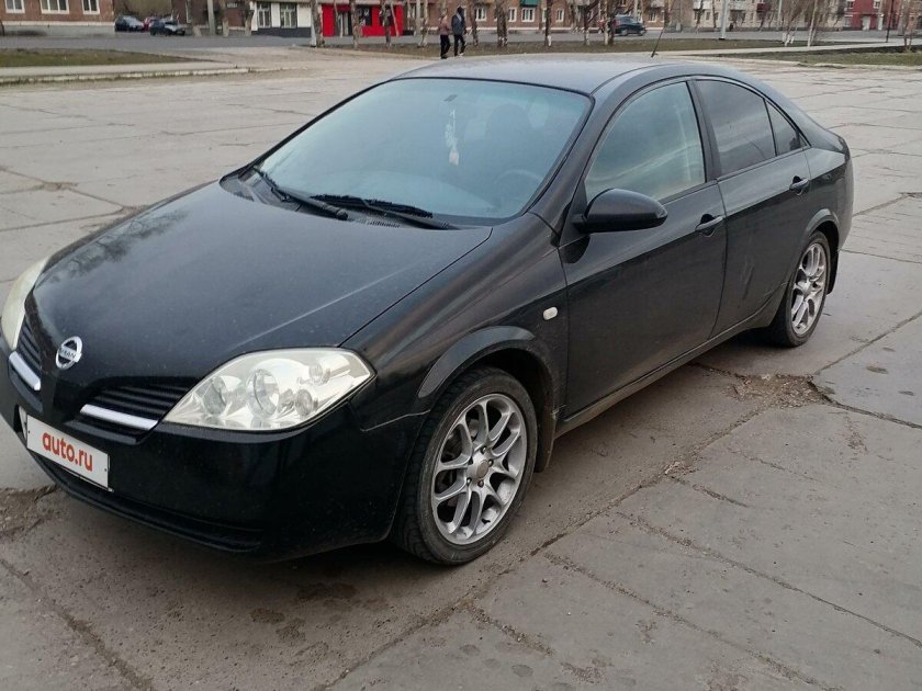 Nissan primera 2006 черный