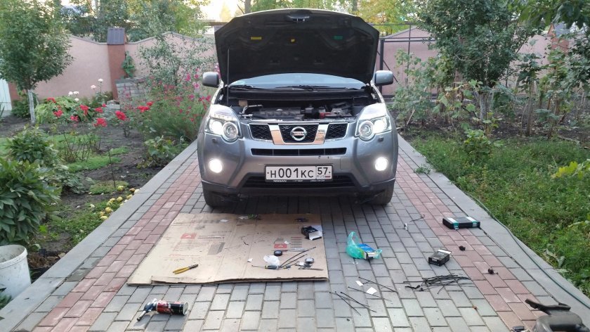 Nissan x Trail t31 ПТФ