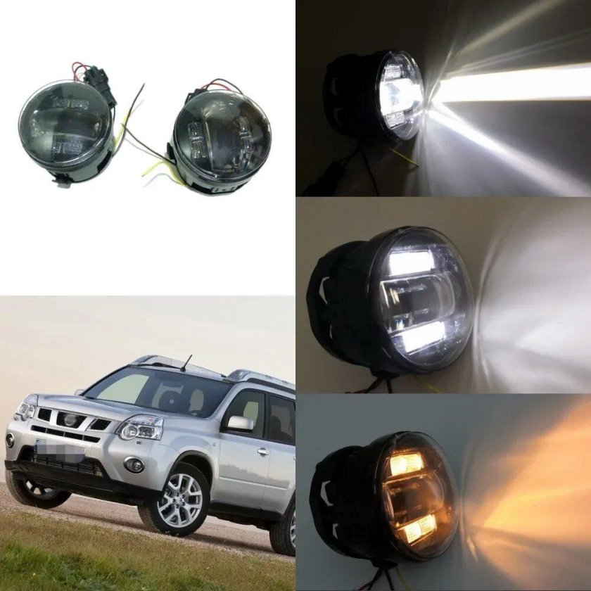 Led ПТФ Nissan x-Trail t31