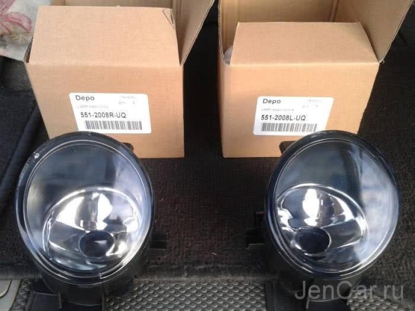 Противотуманки Ниссан х-Трейл т31