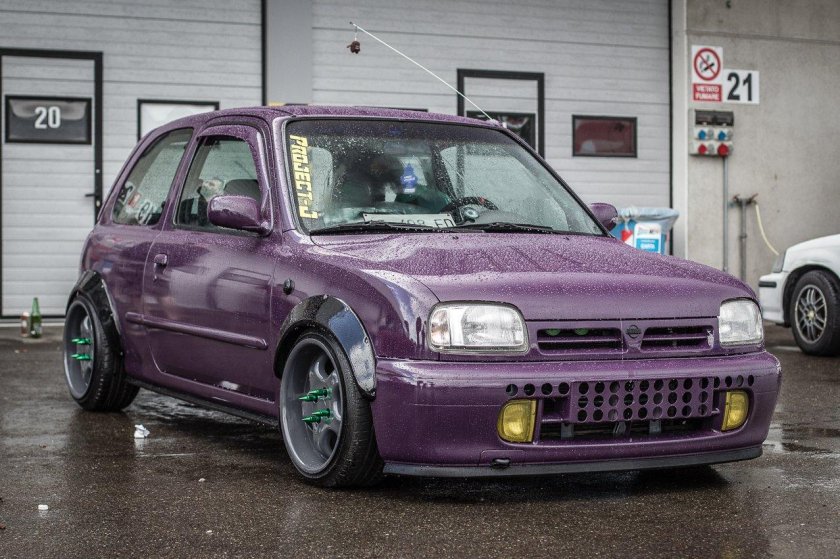 Обвес на Nissan March k11