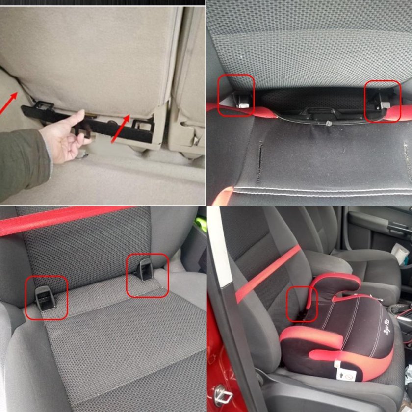 Крепление детского кресла Форд фокус 2