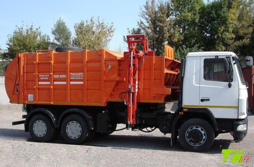 КАМАЗ мусоровоз ко 415