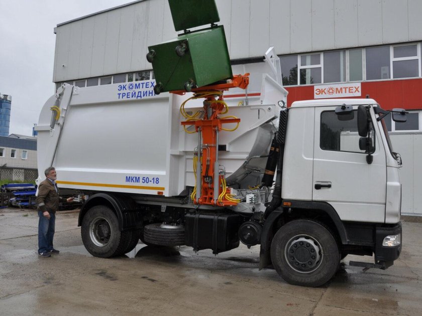 МАЗ 5340 мусоровоз