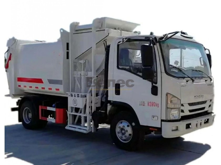 Мусоровоз Isuzu с боковой загрузкой