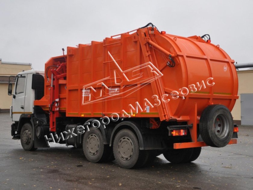 Мусоровоз МАЗ МК 3553-10