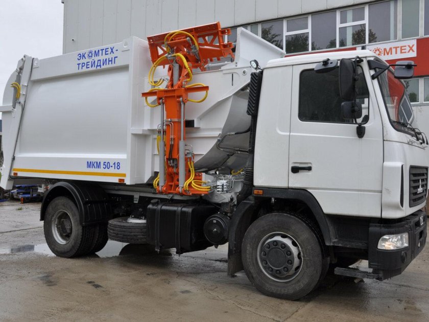 Мусоровоз мкм Эколайф
