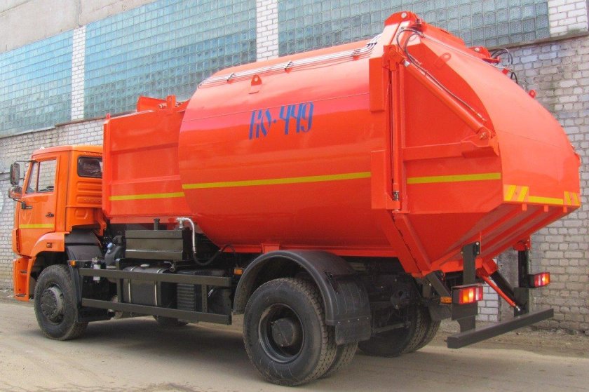 КАМАЗ 53605 мусоровоз