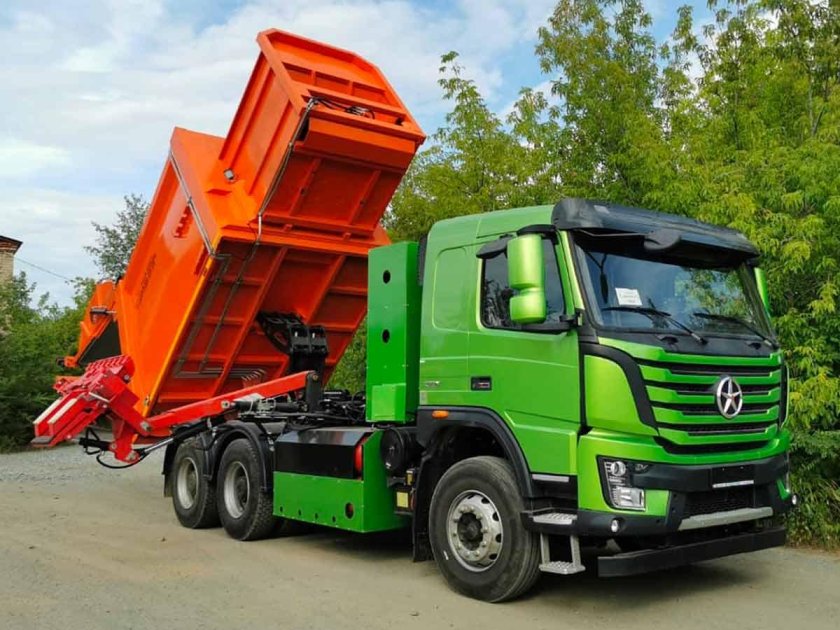 Мусоровоз боковой загрузки Форд