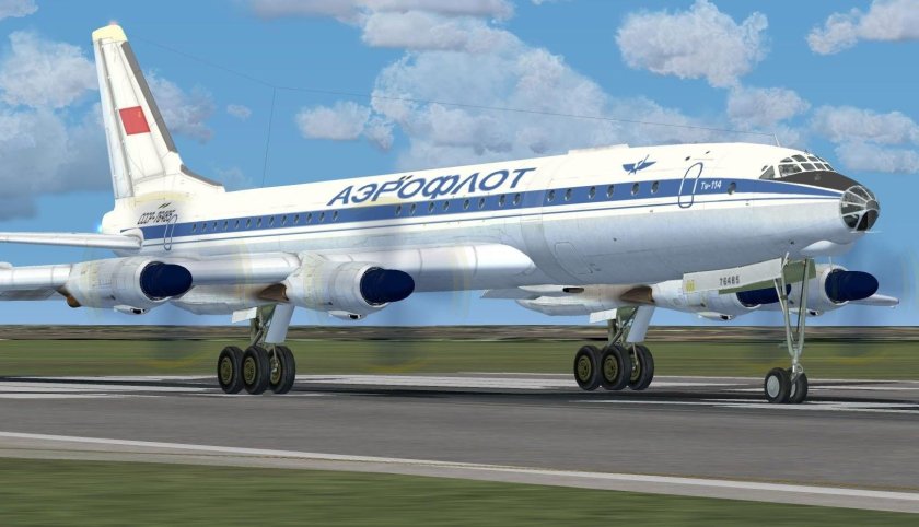 Ту-114 самолёт