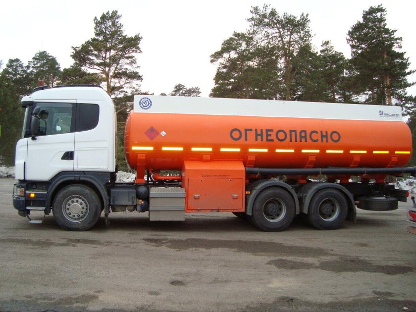 Топливозаправщик Скания 6х6