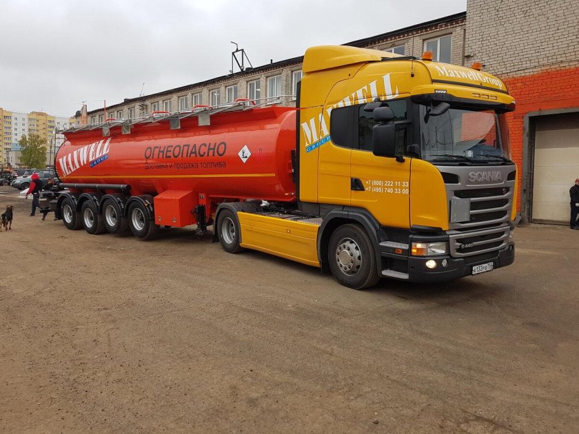 Нефтевозы Скания