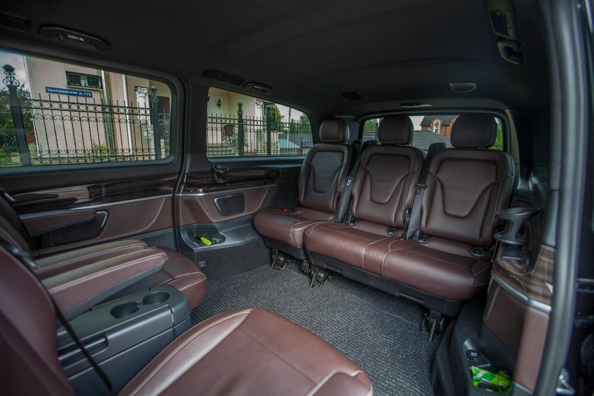 Мерседес v250 салон