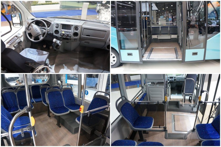 Газель Некст пассажирская салон