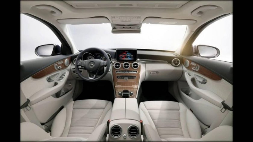 Mercedes Benz c class 2014 салон
