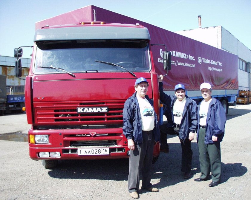 КАМАЗ 5460 автопробег