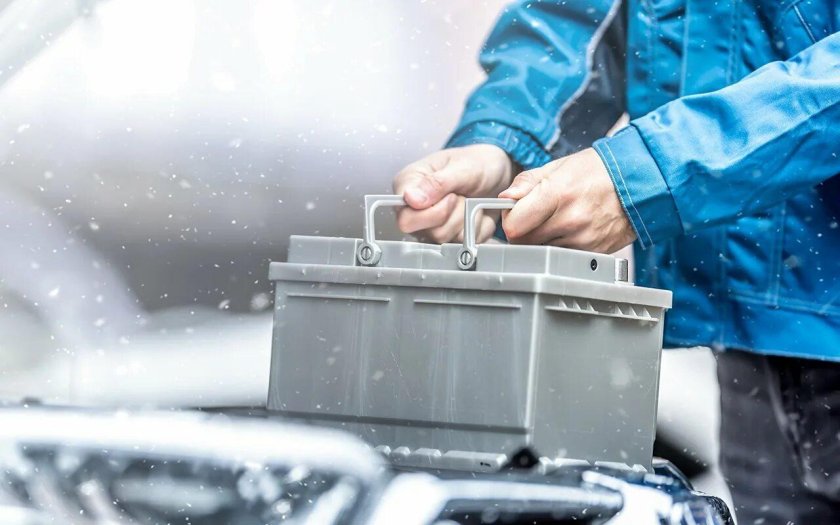 Аккумулятор зима