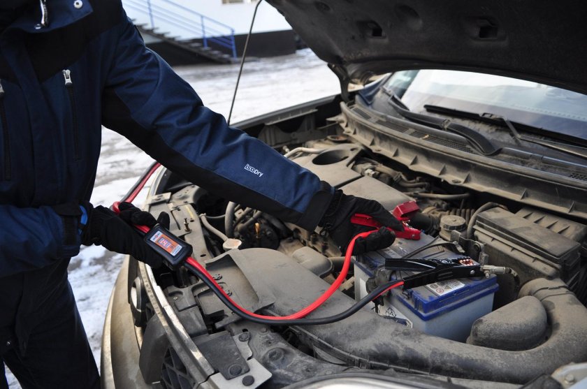 Прикурить аккум от xc70