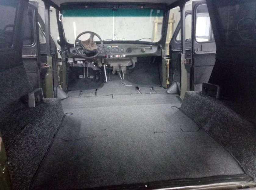 Обшивка салона УАЗ 469 тент