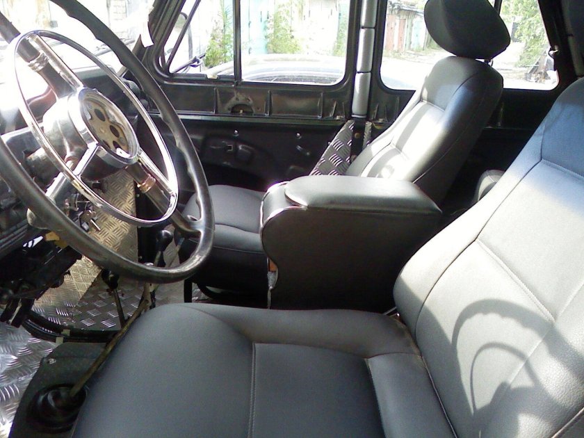 Салон УАЗ 469 тюнингованный