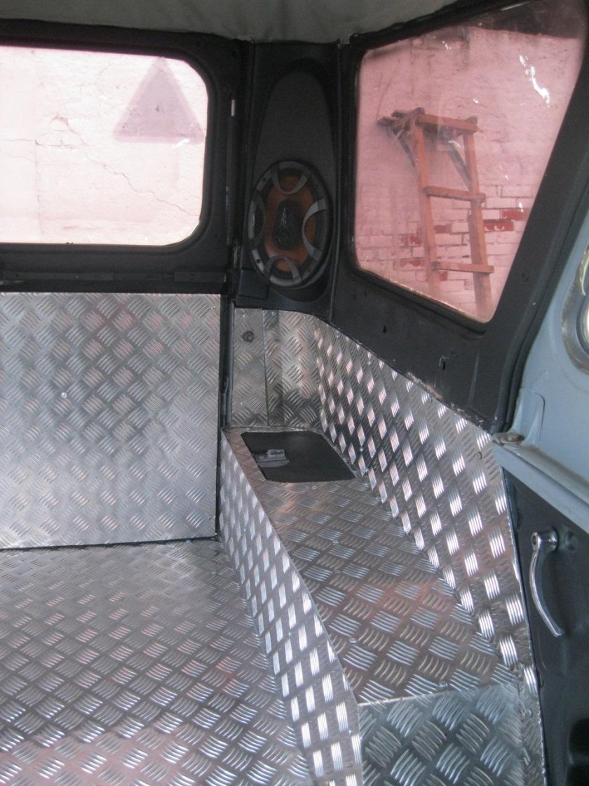 Облицовка УАЗ 469 алюминием