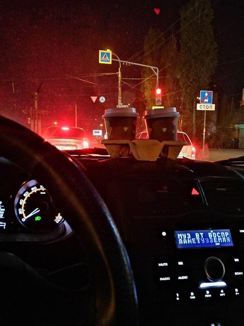 Accord 7 салон ночью