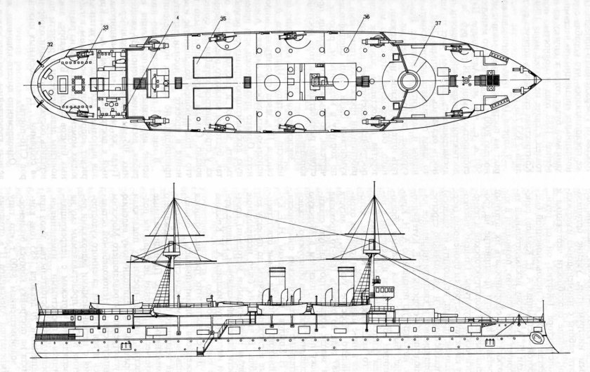 Броненосец Император Николай 1