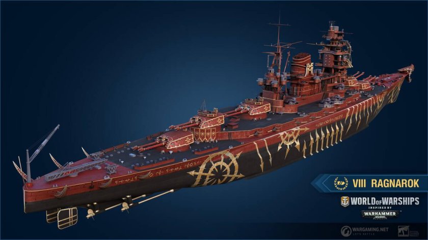 World of Warships Warhammer 40k