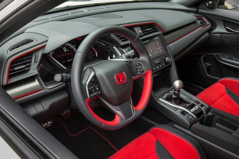 Honda Civic Type r 2017 салон