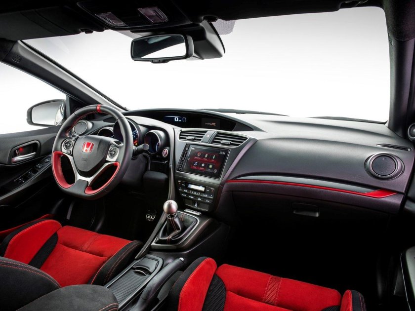 Honda Civic Type r салон 2016