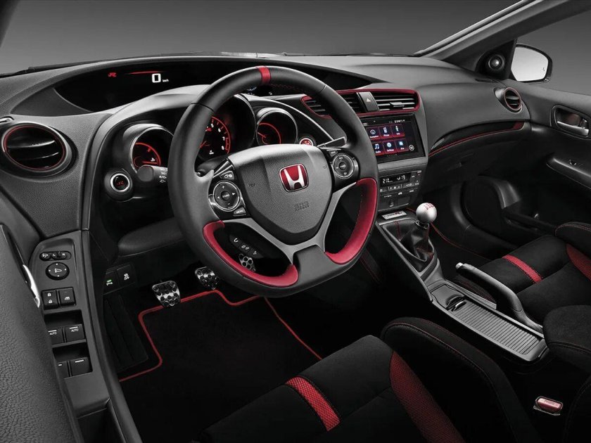 Honda Civic Type r салон 2016